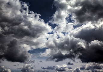 Dramatic Clouds Background