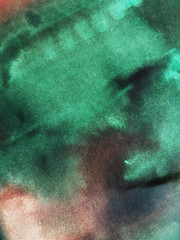 Abstract background, hand-painted texture, watercolor painting, splashes, drops of paint, paint smears. Design for backgrounds, wallpapers, covers and packaging