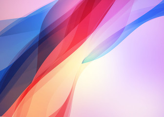 Abstract colorful blurred background. Vector illustration. Modern wallpaper