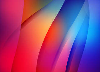 Abstract colorful blurred background. Vector illustration. Modern wallpaper