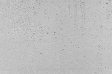 texture of a drop of rain on a glass wet transparent background