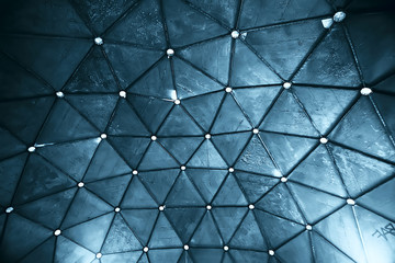 Obraz premium texture blue metal abstract background