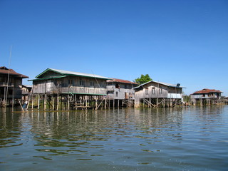 Fototapeta na wymiar Inle Lake, Myanmar
