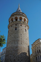 Fototapeta na wymiar Istanbul famous landmark galata tower