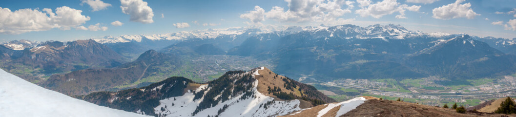 Vallée Verte et Mont Blanc
