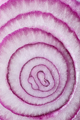 Purple onion slice pattern