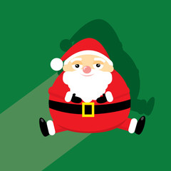 icon with santa claus