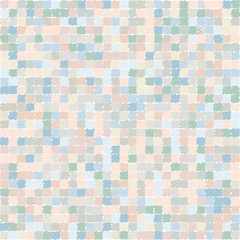 Pastel seamless pixel pattern