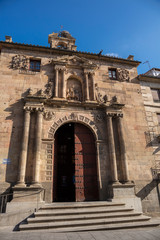 Fototapeta premium Salamanca is a beautiful and touristic city in Castile and Leon region, Spain