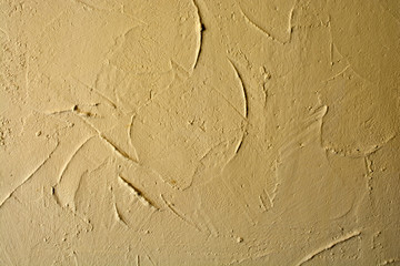 Decorative plaster background. Abstract textured wall.
