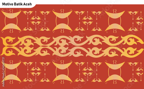 Motif Batik Aceh Vector - Contoh Motif Batik