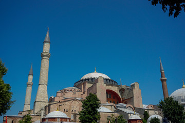 Fototapeta na wymiar Suleymaniye mosque in Sultanahmet Istanbul Turkey ottoman landmark