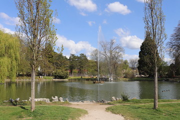 Ville de Lons Le Saunier - France - Parc Edouard Guenon