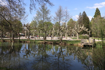 Ville de Lons Le Saunier - France - Parc Edouard Guenon
