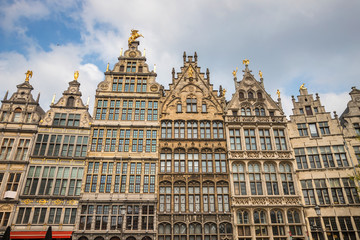 Fototapeta premium old town antwerp belgium