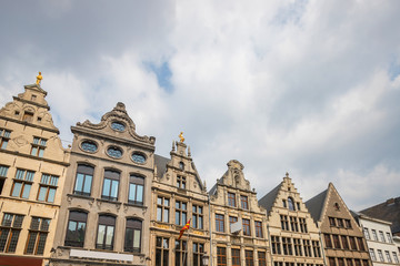 Fototapeta na wymiar old town antwerp belgium