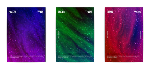 Modern abstract posters collection
