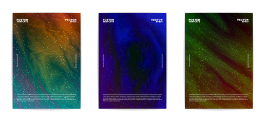 Modern abstract posters collection