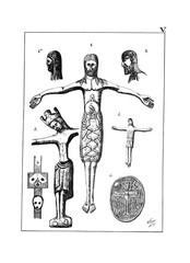 Christian illustration. Old image