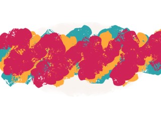 mild watercolor brushing abstract background. Digital art painting image