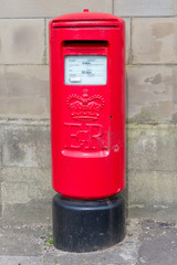 A British Red Postbox