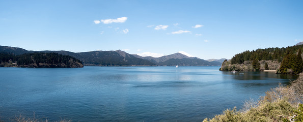 Obraz premium 芦ノ湖 箱根番所より