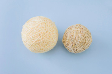 Wool ball yarn ball of knitting yarn