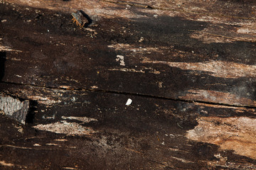 Dark wooden texture. Wood brown texture. Background old panels. Retro wooden table. Rustic background. Vintage colored surface.