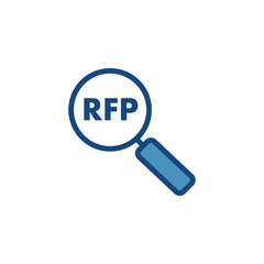 RFP Icon - request for proposal concept or idea