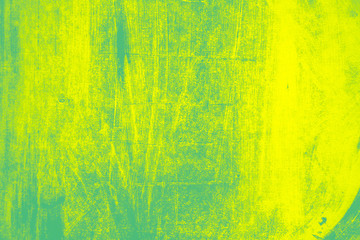yellow blue green paint brush strokes background 