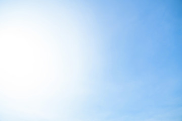 Good Morning background sky,Bright in Phuket Thailand