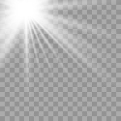 Glowing sunlight effect