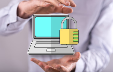 Concept of password protected