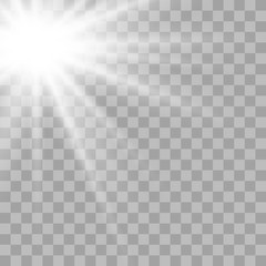 Glowing sunlight effect