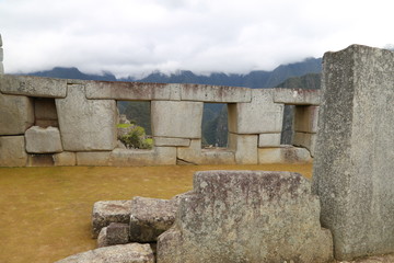 マチュピチュ　3つの窓の神殿
