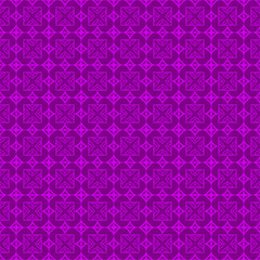 Seamless Pattern With Abstract Geometric Style. Repeating Sample Figure And Line. Vector illustration. Purple color