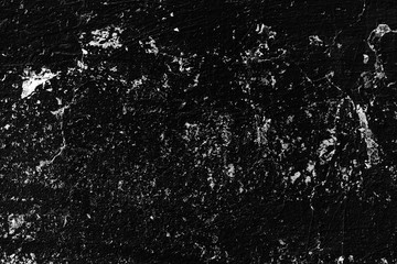 Background from high detailed fragment stone black wall