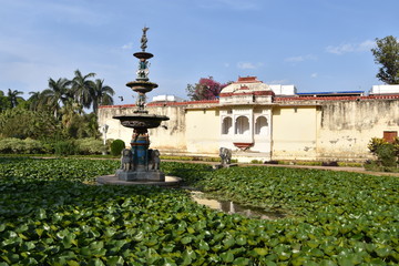 Udaipur, Inde, lac, jardins