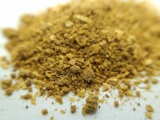 Indian spice of coriander powder