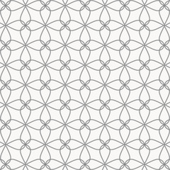 abstract flower and star thin line crossed each, pattern is clean and able align by hand. pattern is on swatches panel.