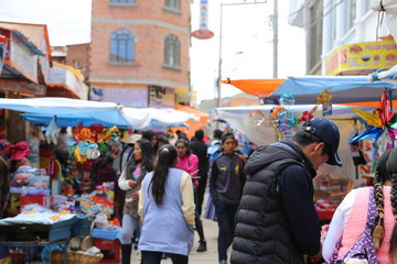 Naklejka premium Copacabana Boliwia