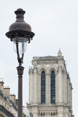 Fototapeta na wymiar The original Notre Dame on a beautiful Paris day