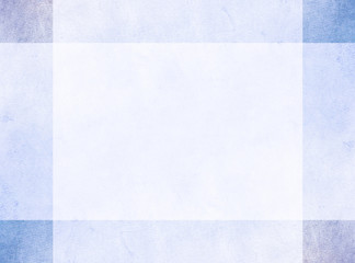 Fototapeta premium An abstract design concept of a light blue center with a subtle blue grunge border and with darker blue grunge corners. 
