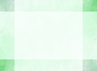 An abstract design concept of a light green center with a subtle green grunge border and with darker green grunge corners. 