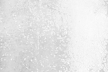 White Crack Wall Texture Background.