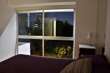 modern interior of a living room
