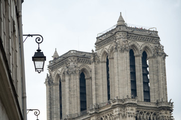 The original Notre Dame on a beautiful Paris day