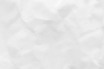 Obraz premium Abstract Crumpled white paper background. Paper texture wallpaper.