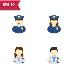 Professional, pixel-aligned icons in realistic colors.