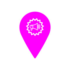 Discount, price, sales discount, shopping,offer,  business product discount magenta color icon